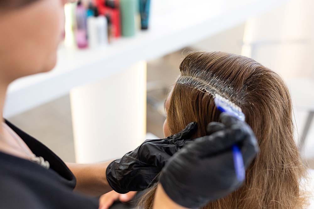 Как закрасить обычную седину