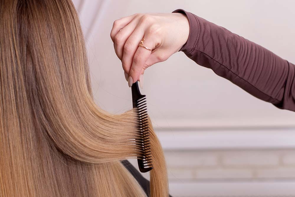 Тонирование седины