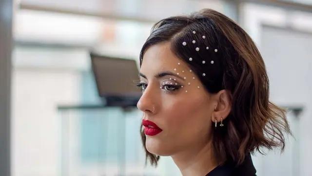 как убрать челку красиво