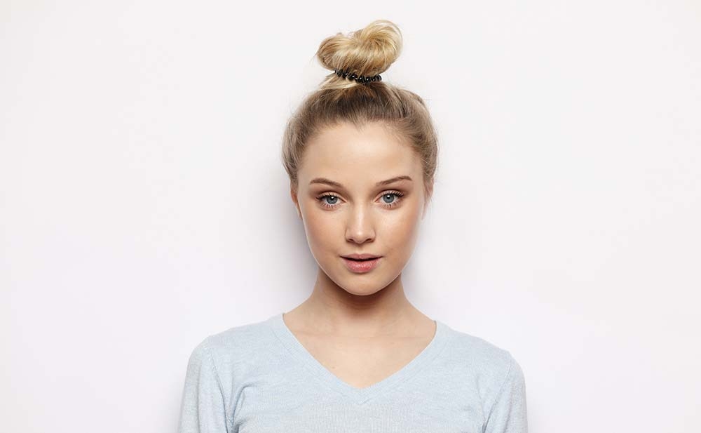 Гулька на голове