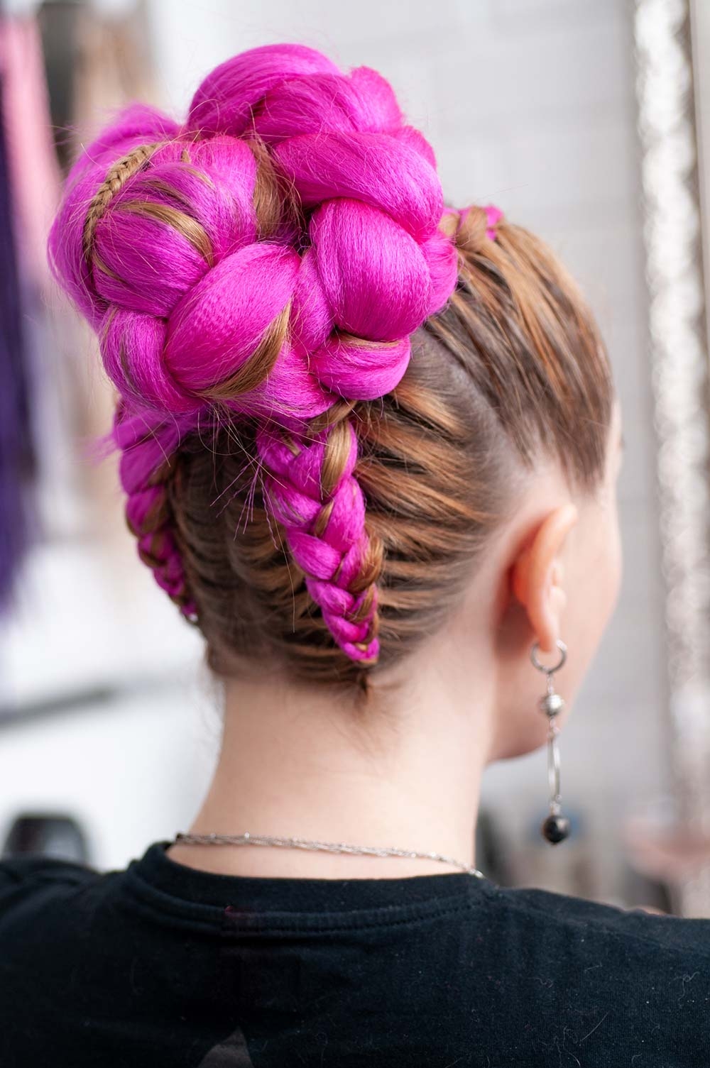 Плетеная гулька