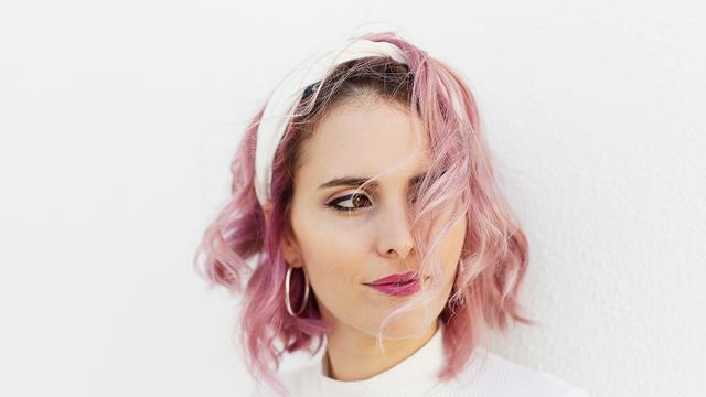 пепельно розовый цвет волос